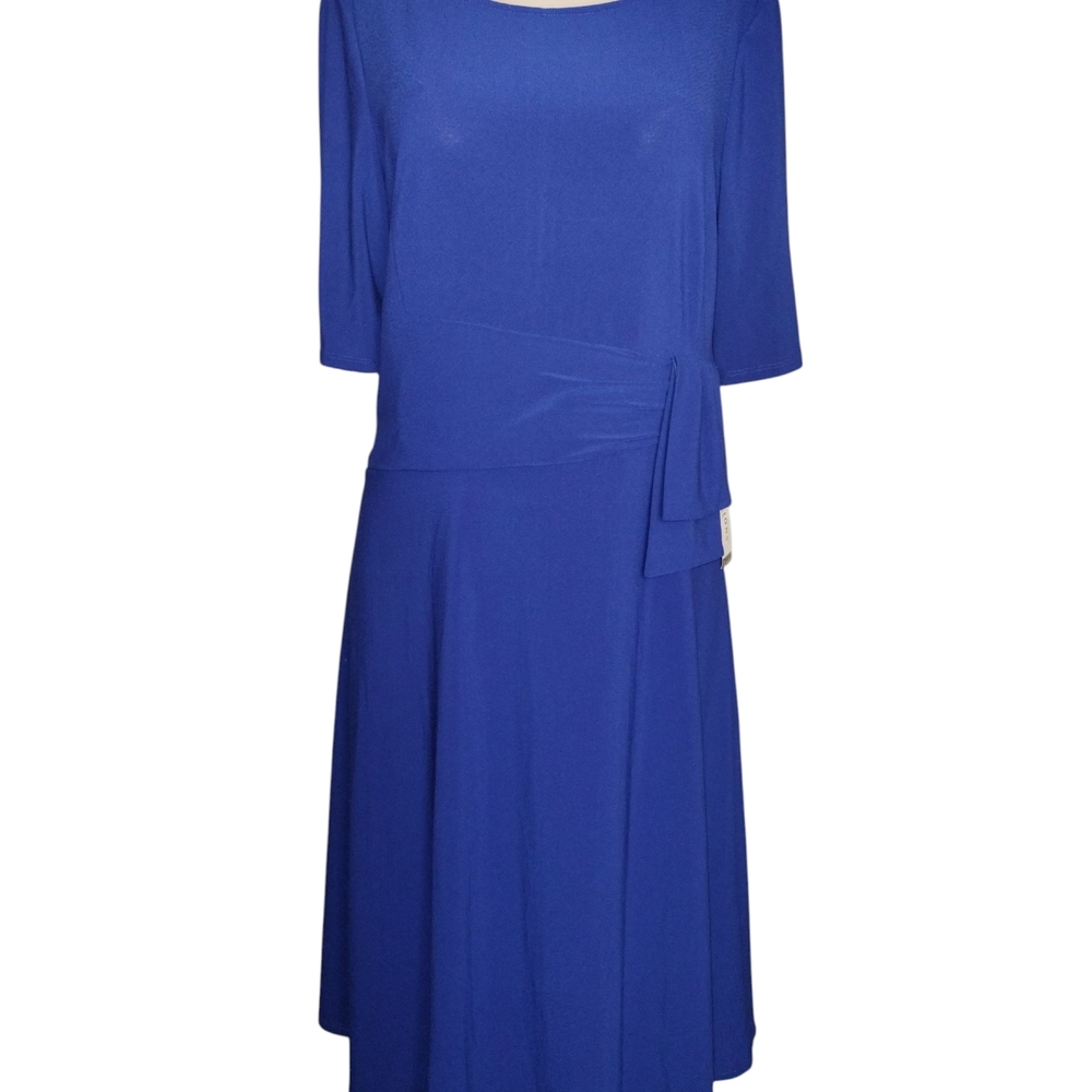 Perceptions Royal Blue Midi Dress